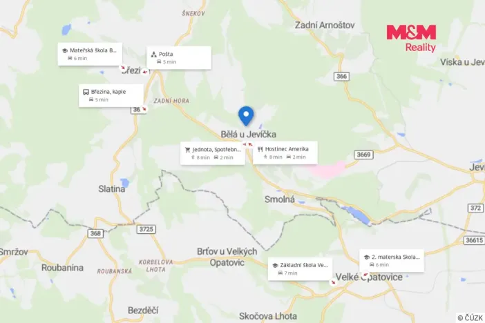 Pronájem rodinného domu, Bělá u Jevíčka, 93 m2