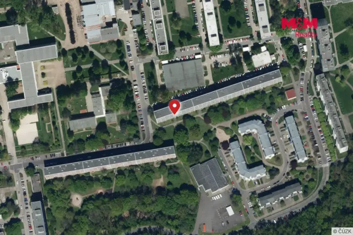 Pronájem bytu 3+kk, Pardubice - Polabiny, Lidická, 65 m2