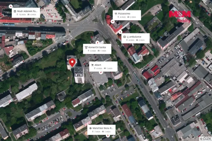 Prodej bytu 2+1, Ostrava - Moravská Ostrava, Mariánskohorská, 60 m2