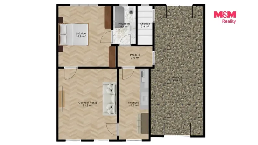 Prodej rodinného domu, Kardašova Řečice, Hradecká, 84 m2