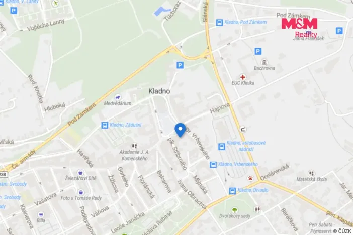 Pronájem obchodního prostoru, Kladno, náměstí starosty Pavla, 153 m2