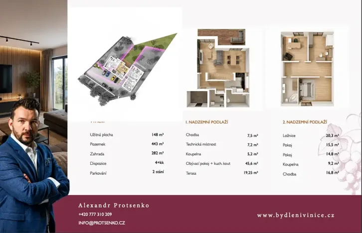 Prodej bytu 4+kk, Mělník, 148 m2