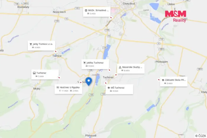 Prodej rodinného domu, Český Brod, Zahrady, 80 m2