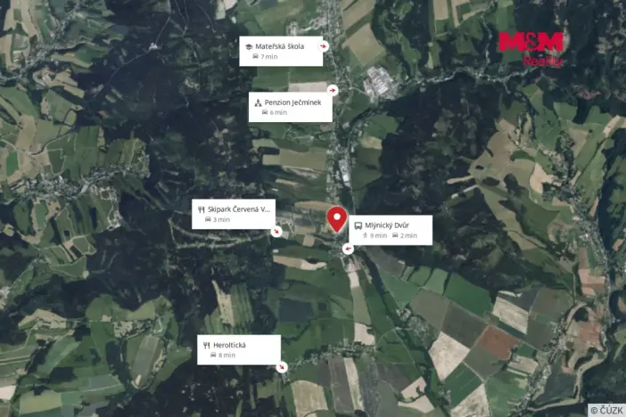 Prodej rodinného domu, Červená Voda - Mlýnický Dvůr, 223 m2