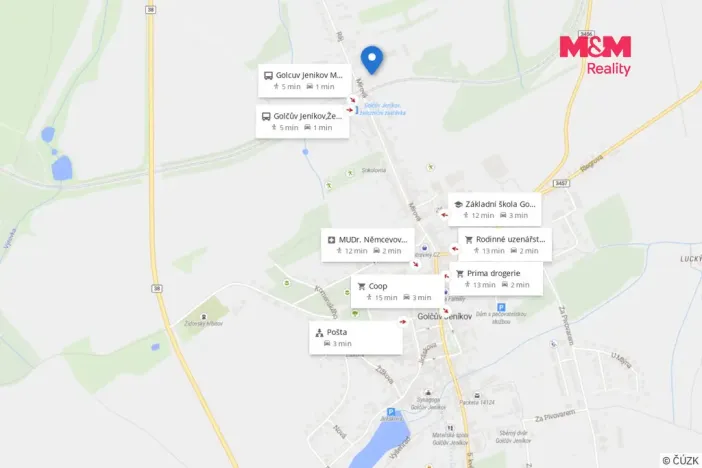 Prodej rodinného domu, Golčův Jeníkov, Mírová, 100 m2