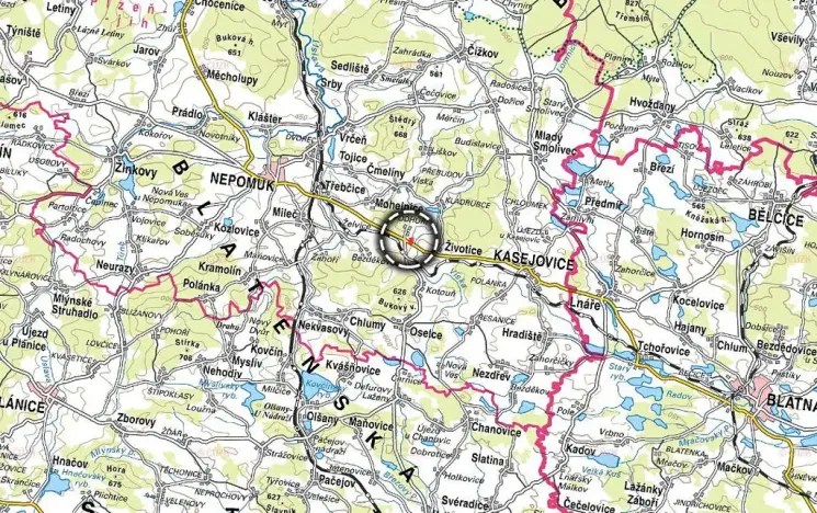 Prodej pole, Kasejovice, 13802 m2