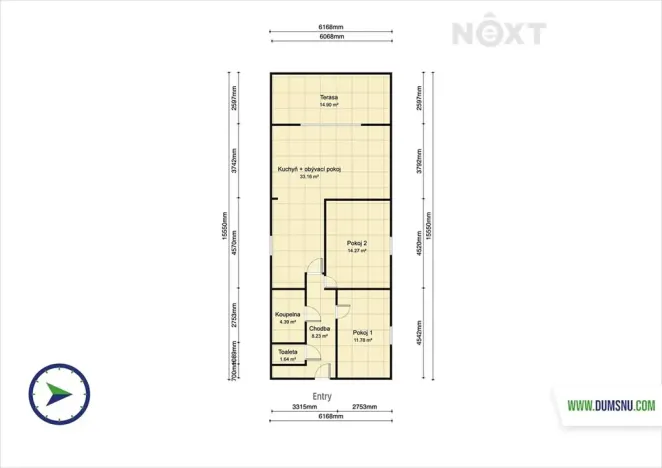 Prodej apartmánu, Staré Město, Sportovní, 83 m2