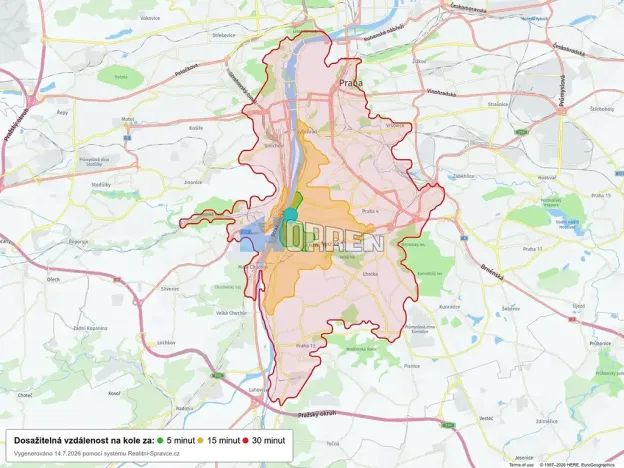 Pronájem bytu 1+kk, Praha - Braník, Ke Krči, 27 m2