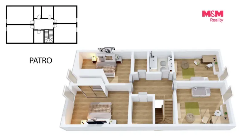 Prodej rodinného domu, Terezín, 158 m2