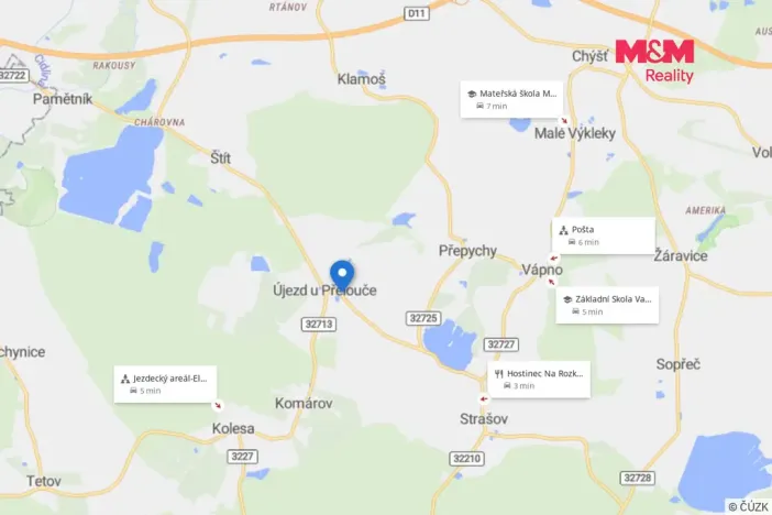 Prodej zemědělské usedlosti, Újezd u Přelouče, 70 m2