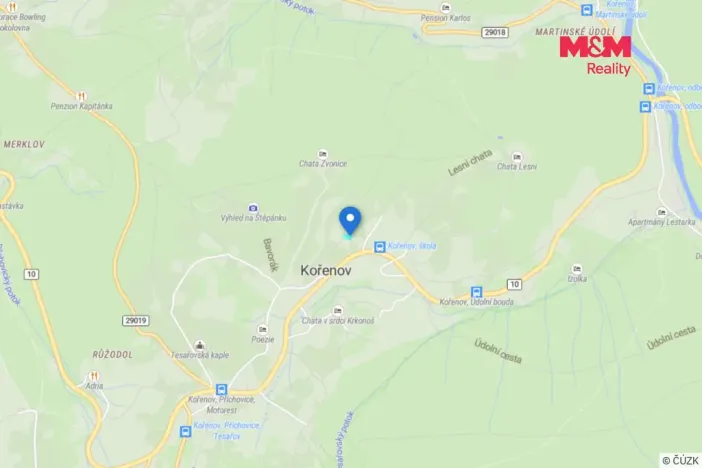 Prodej pozemku pro bydlení, Kořenov, 826 m2