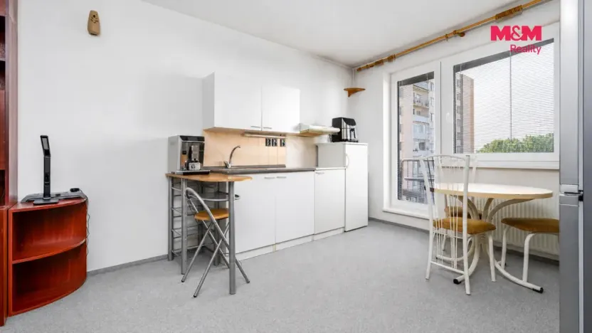 Prodej bytu 1+kk, Pardubice - Zelené Předměstí, nábřeží Závodu míru, 32 m2
