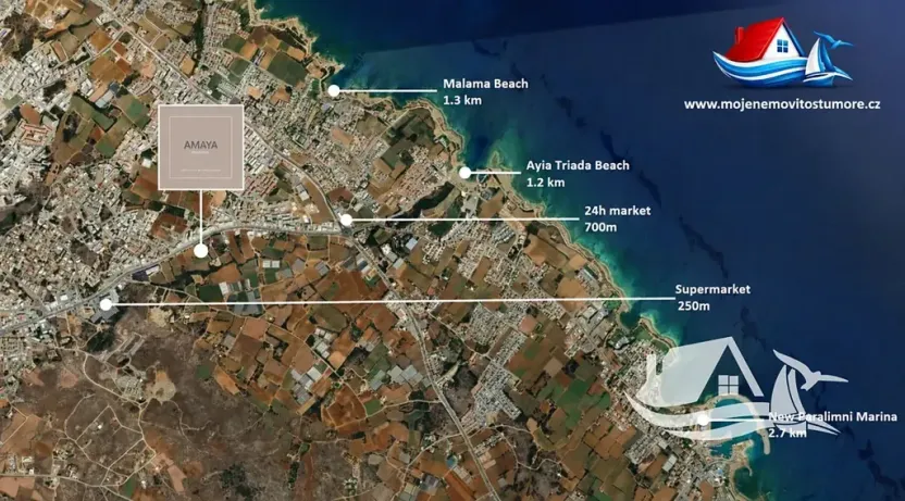Prodej bytu 2+1, Kapparis, Kypr, 84 m2