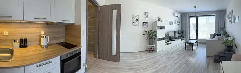 Pronájem bytu 1+kk, Rajhrad, Masarykova, 42 m2