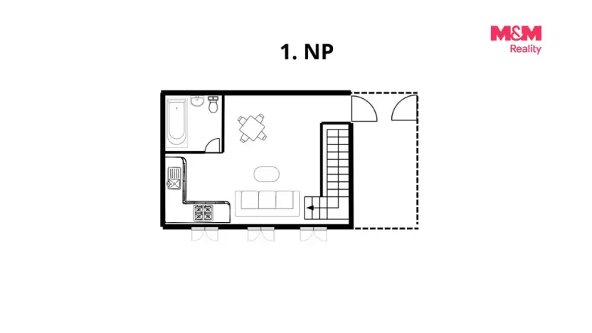 Prodej bytu 3+kk, Zlín, Mostní, 61 m2