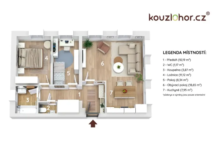 Prodej bytu 3+kk, Jablonec nad Nisou, Malá, 63 m2