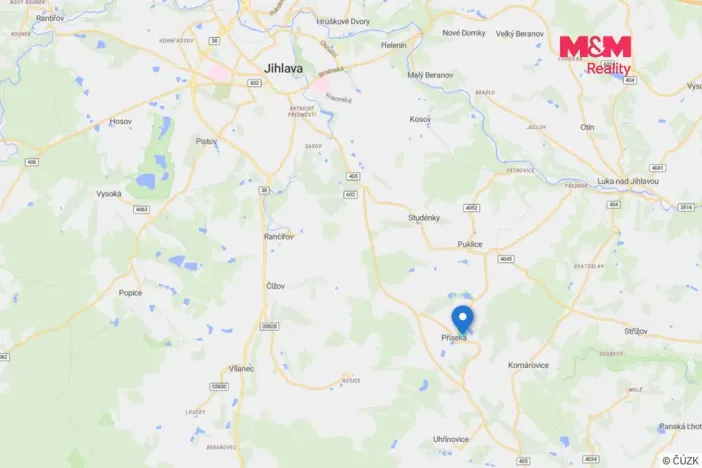 Prodej pozemku pro bydlení, Brtnice - Příseka, 1010 m2