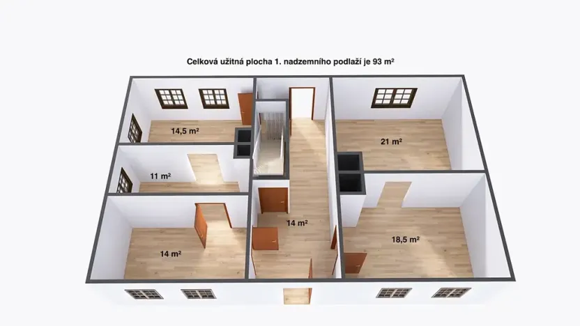 Prodej rodinného domu, Lázně Bělohrad, Vojtíškova, 186 m2