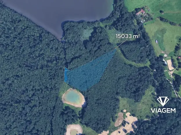 Prodej podílu lesa, České Budějovice, České Vrbné, 1879 m2