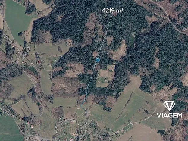 Prodej podílu lesa, Železný Brod, 881 m2