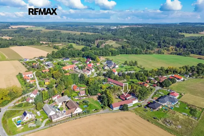 Prodej rodinného domu, Všeruby, 952 m2