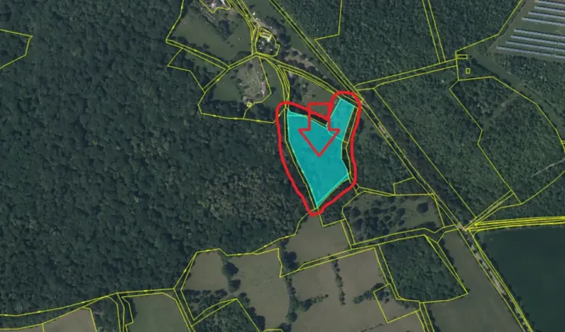 Prodej podílu lesa, Bílina, 2704 m2