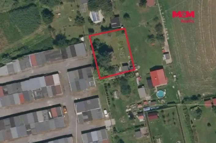Prodej zahrady, Ostrava - Nová Ves, 621 m2