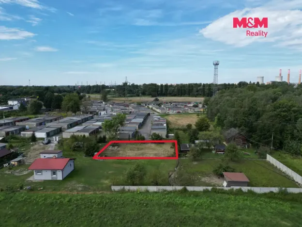 Prodej zahrady, Ostrava - Nová Ves, 621 m2