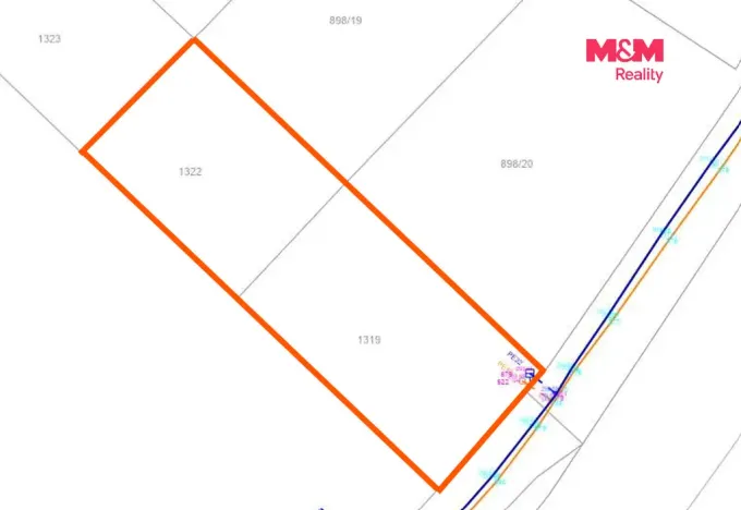 Prodej pozemku pro bydlení, Hostovlice, 1187 m2