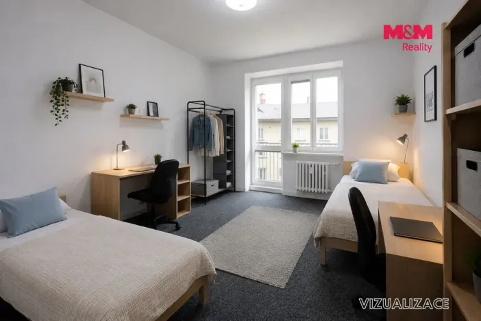 Pronájem bytu 2+1, Olomouc - Nová Ulice, Štítného, 59 m2