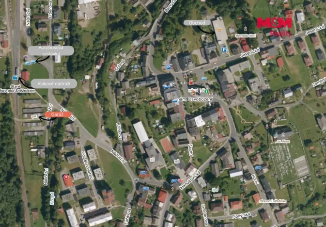 Prodej garáže, Staré Město, Nábřežní, 18 m2