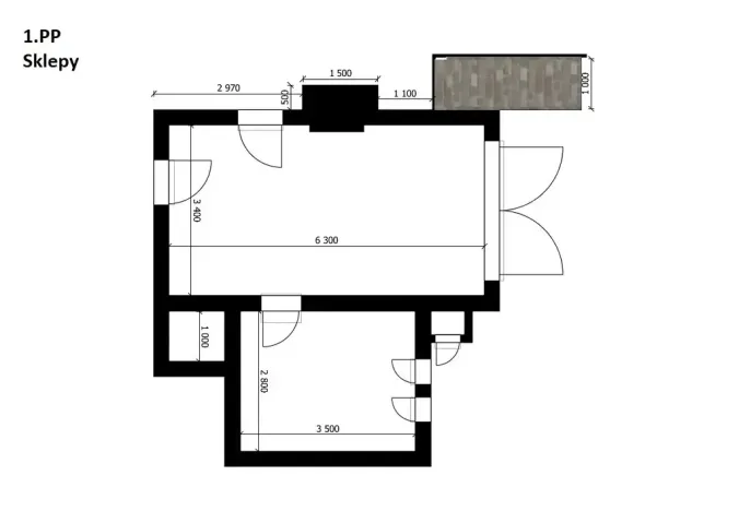 Prodej chaty, Mníšek pod Brdy, 81 m2