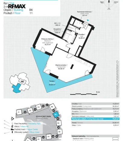 Pronájem bytu 2+kk, Praha - Žižkov, Ke kapslovně, 70 m2