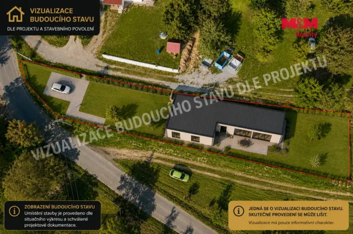 Prodej pozemku pro bydlení, Zbraslavice - Krasoňovice, 1163 m2