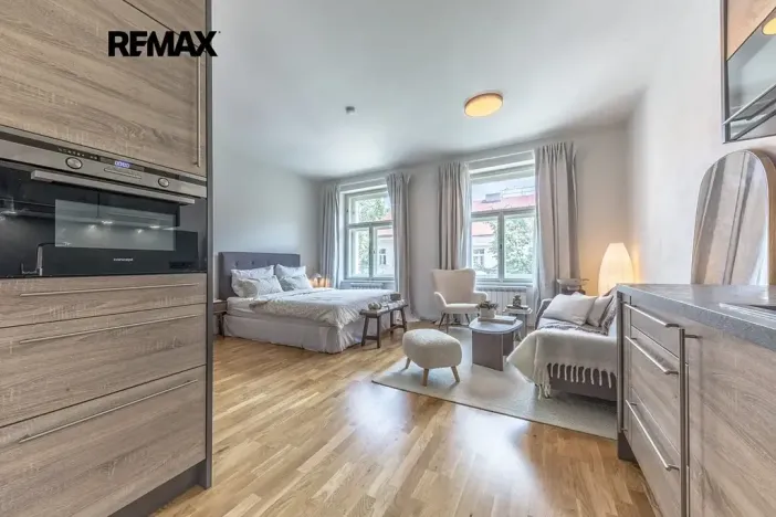 Prodej bytu 1+kk, Praha - Karlín, Vítkova, 36 m2