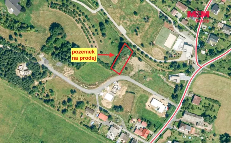 Prodej pozemku pro bydlení, Bílovec, 1. máje, 1138 m2