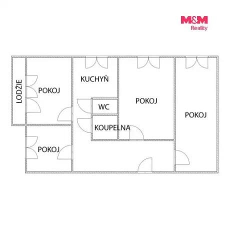 Prodej bytu 4+1, Obrnice, Nová výstavba, 86 m2