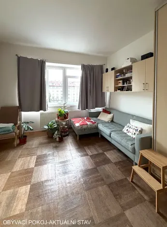 Pronájem bytu 1+1, Brno, Hoppova, 45 m2