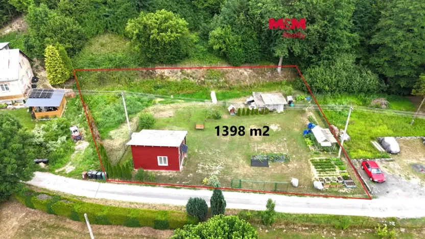Prodej zahrady, Ústí nad Orlicí - Knapovec, 1398 m2