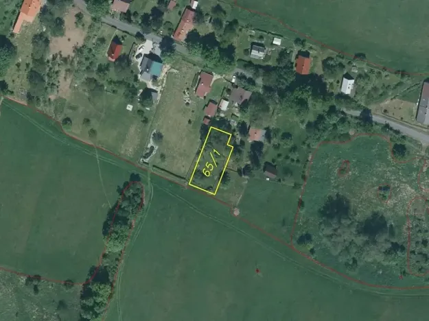 Dražba zahrady, Město Albrechtice, 694 m2