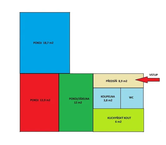 Prodej bytu 3+kk, Turkovice, 71 m2
