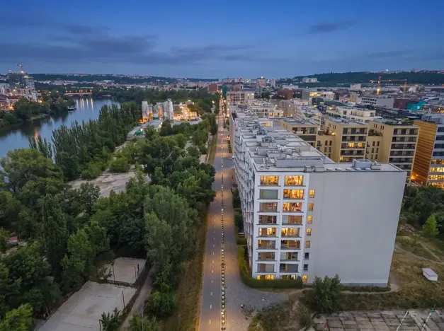 Pronájem bytu 4+kk, Praha - Karlín, Za Karlínským přístavem, 157 m2