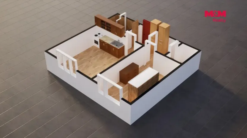 Prodej bytu 2+kk, Ústí nad Labem - Severní Terasa, Šrámkova, 40 m2