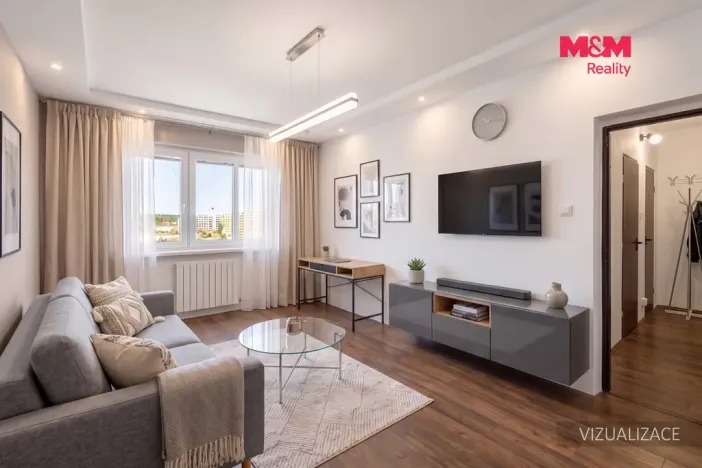 Prodej bytu 1+1, Kladno - Kročehlavy, Finská, 39 m2