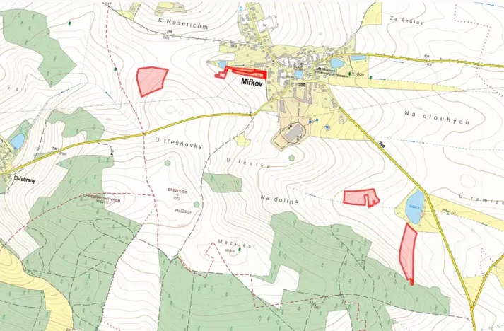 Prodej pole, Mířkov, 5882 m2