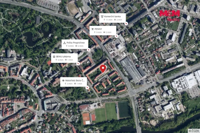 Prodej bytu 2+1, Hradec Králové, Ladova, 60 m2