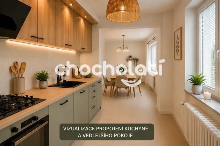 Prodej bytu 3+1, Pardubice, Rumunská, 72 m2
