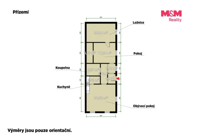 Prodej rodinného domu, Neurazy - Soběsuky, 95 m2