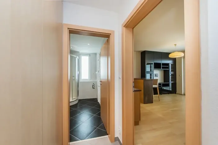 Pronájem bytu 1+kk, Praha - Horní Měcholupy, Mantovská, 45 m2