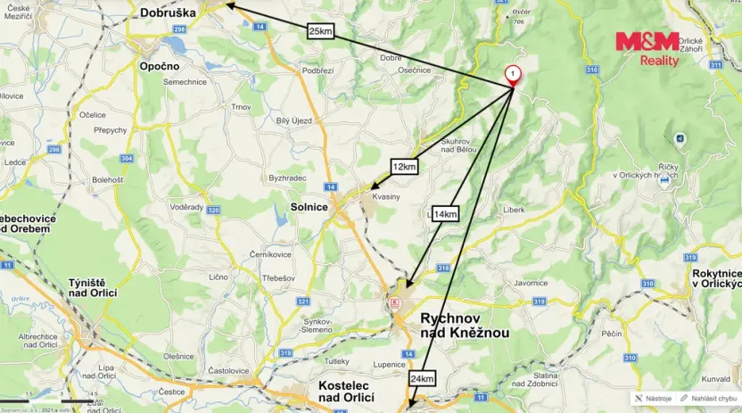 Prodej rodinného domu, Liberk - Uhřínov, 40 m2